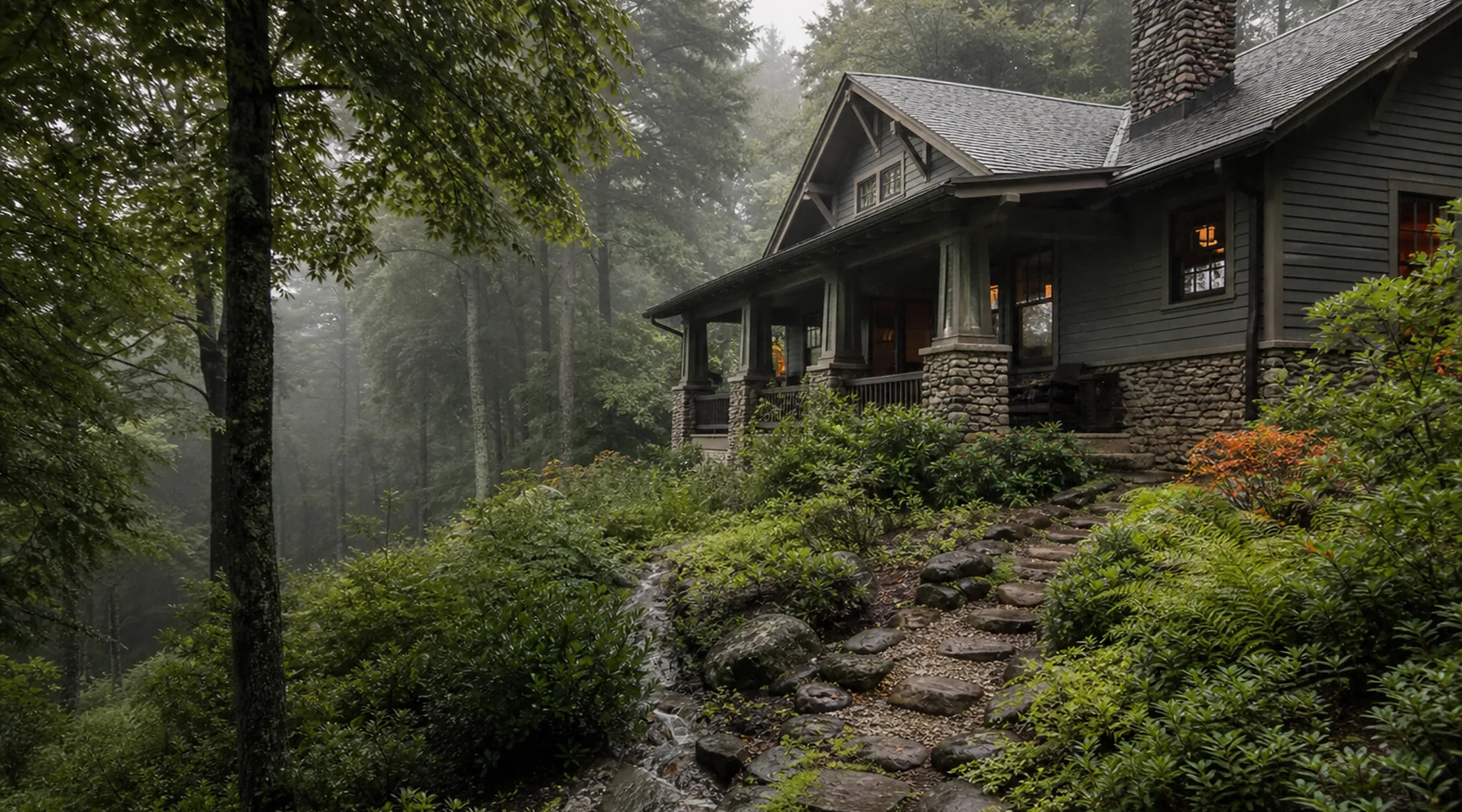 A believable Asheville-area home suited to kitchen remodeling planning